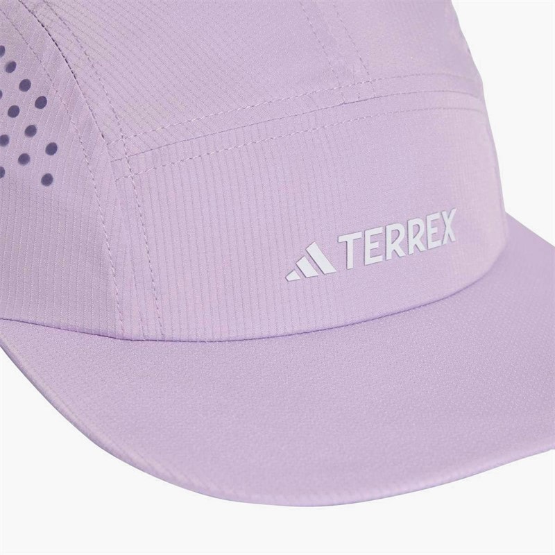 adidas Mens Terrex Climacool Five Panel Cap Powder Plum - Image 4