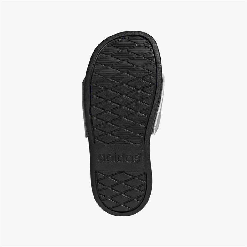 adidas Junior Adilette Comfort Messi Sliders Cloud White/Core Black/Lucid Red - Image 2