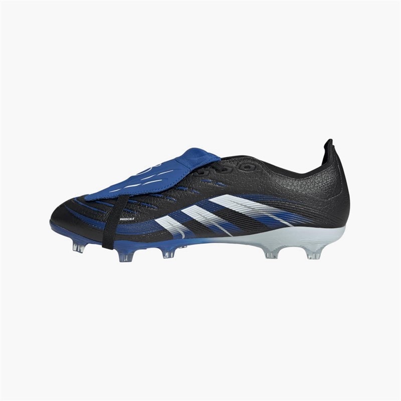 adidas Mens Predator League Jude Bellingham Fold Over Tongue FG/MG Firm/Multi Ground Football Boots Core Black/Cloud White/Glow Blue - Image 5
