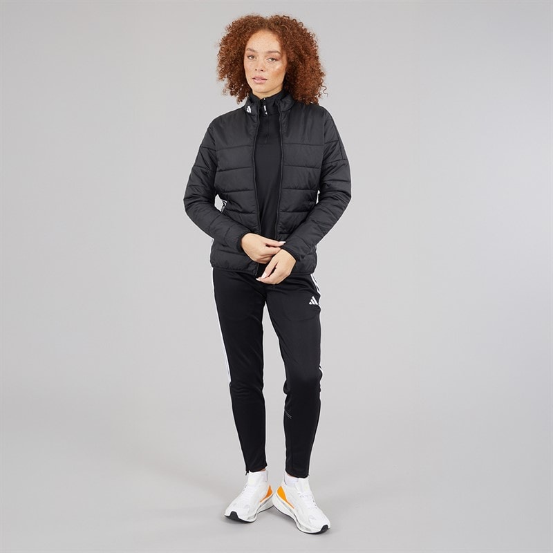 adidas Womens Puffer Golf Jacket Black - Image 4
