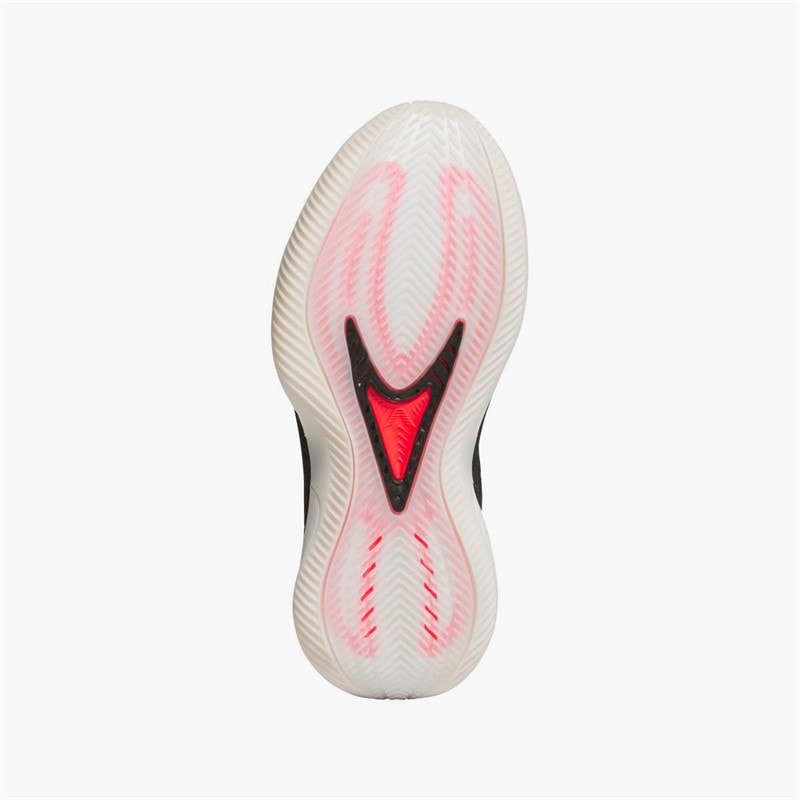 adidas Junior Anthony Edwards 2 Basketball Trainers Core Black/Zero Metalic/Lucid Red - Image 2