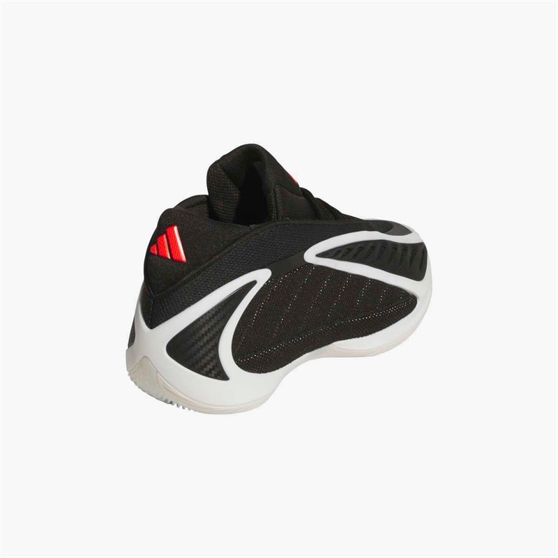 adidas Junior Anthony Edwards 2 Basketball Trainers Core Black/Zero Metalic/Lucid Red - Image 3
