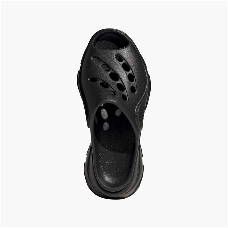 adidas Womens adidas By Stella McCartney Clogs Core Black/Core Black/Core Black - Image 4