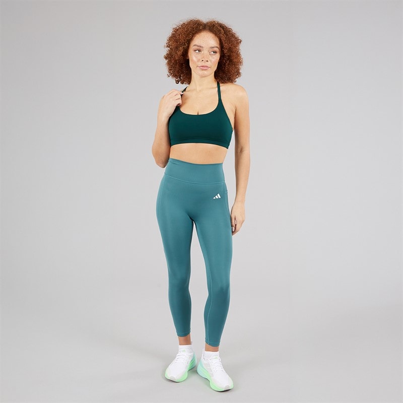 adidas Womens All Me Light Support Sports Bra Aurora Ivy - Image 4