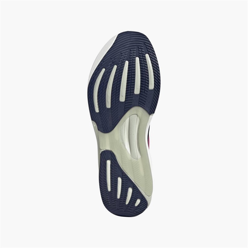 adidas Mens Supernova Rise 2 Neutral Running Shoes Dark Blue/Shock Pink/Linen Green - Image 2