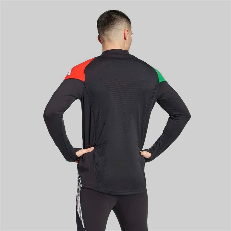 adidas Mens AFC Arsenal FC 24/25 Tiro 24 Pro European Long Sleeve Jersey Black - Image 3