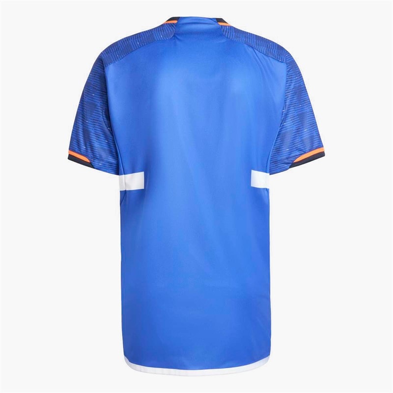 adidas Mens FFHB France Handball 25/26 Home Replica Jersey Semi Lucid Blue - Image 2