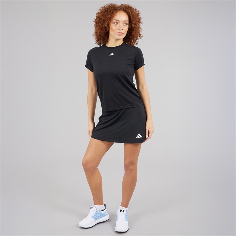adidas Womens Aeroready Workout Essentials T-Shirt Black - Image 4