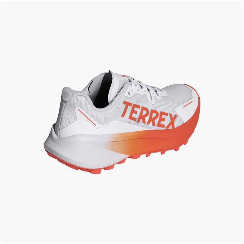 adidas Womens Terrex Agravic 3 Trail Running Shoes Cloud White/Semi Impact Orange/Dash Grey - Image 3