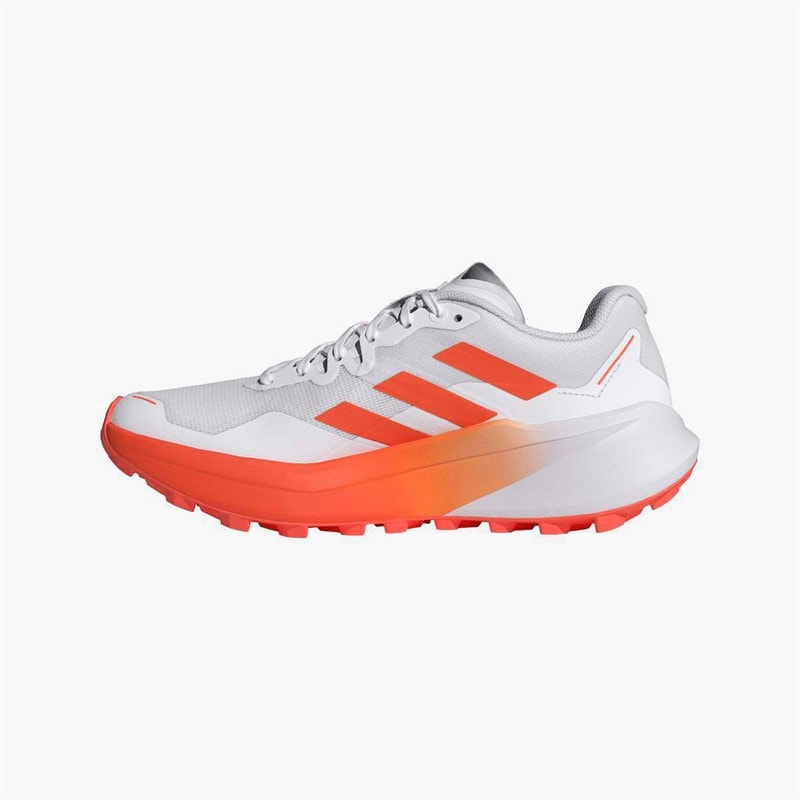 adidas Womens Terrex Agravic 3 Trail Running Shoes Cloud White/Semi Impact Orange/Dash Grey - Image 5