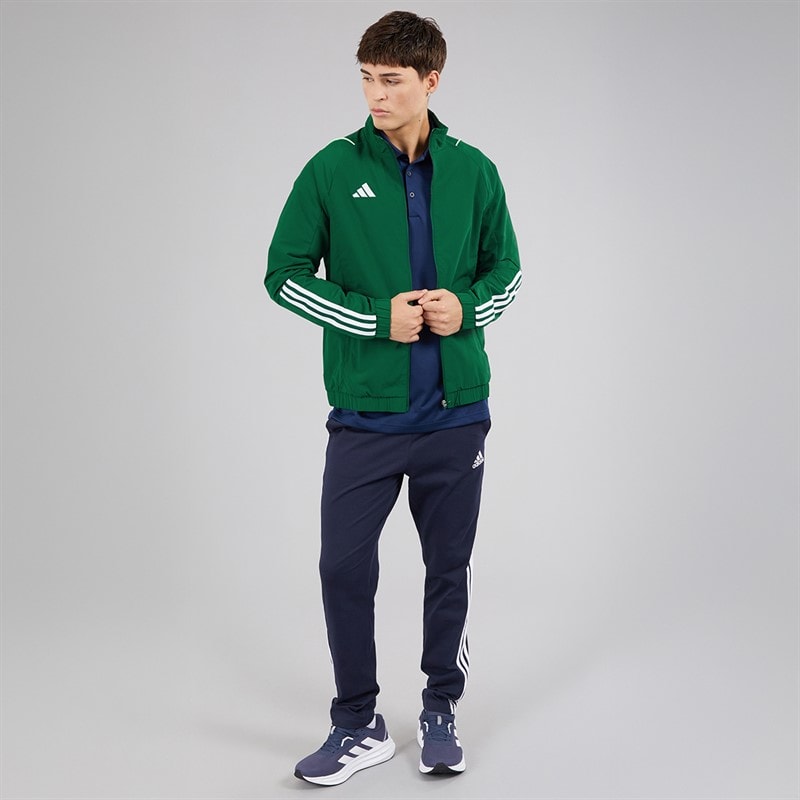adidas Mens Tiro 23 Competition Presentation Jackets Dark Green - Image 4