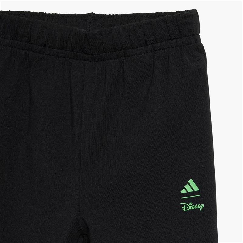 adidas Infant X Disney Mickey Mouse Sweatshirt And Joggers Set Black/Impact Orange/Lime Burst - Image 3