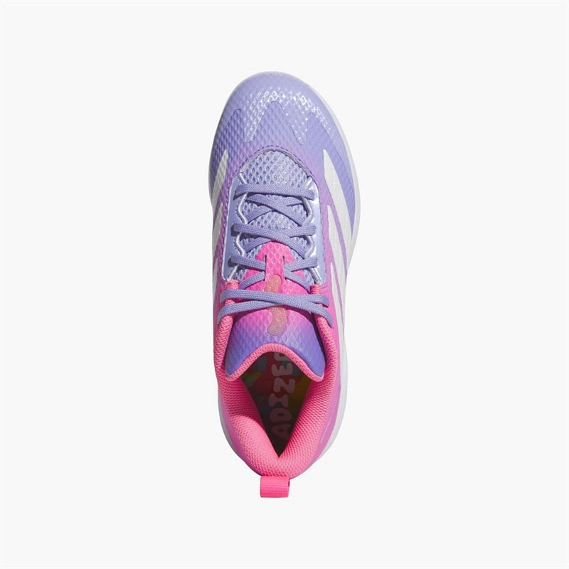 adidas Junior Adizero Instinct 2.0 Softball Shoes Lucid Pink/Cloud White/Light Purple - Image 4