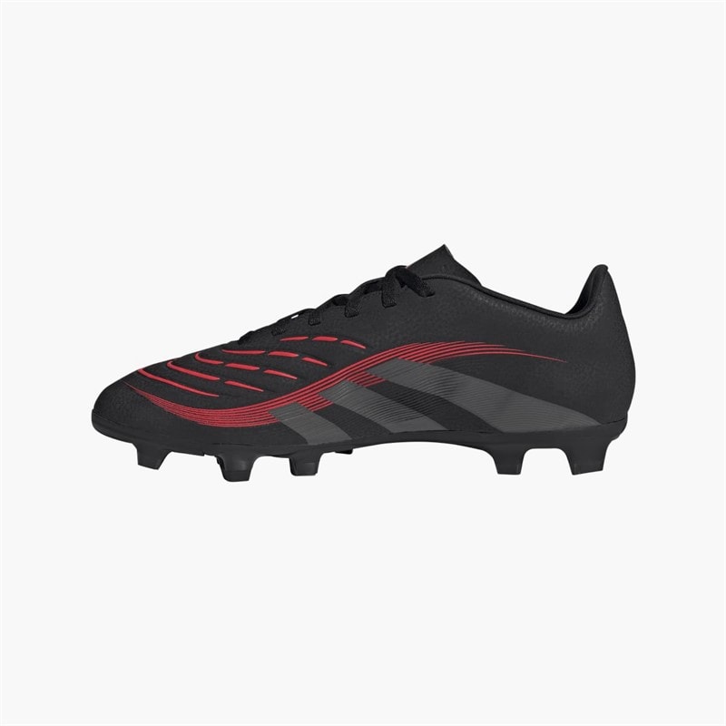 adidas Mens Predator Club Stealth Victory Pack FG/MG Firm/Multi Ground Football Boots Core Black/Grey Four/Lucid Red - Image 5