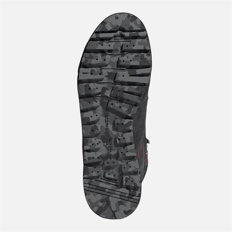 adidas Mens Terrex Snowpitch Cold.RDY Hiking Boots Core Black/Core Black/Scarlet - Image 2