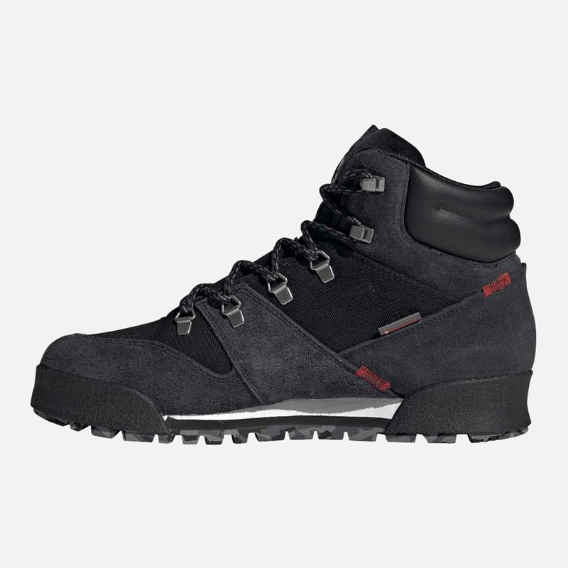 adidas Mens Terrex Snowpitch Cold.RDY Hiking Boots Core Black/Core Black/Scarlet - Image 5