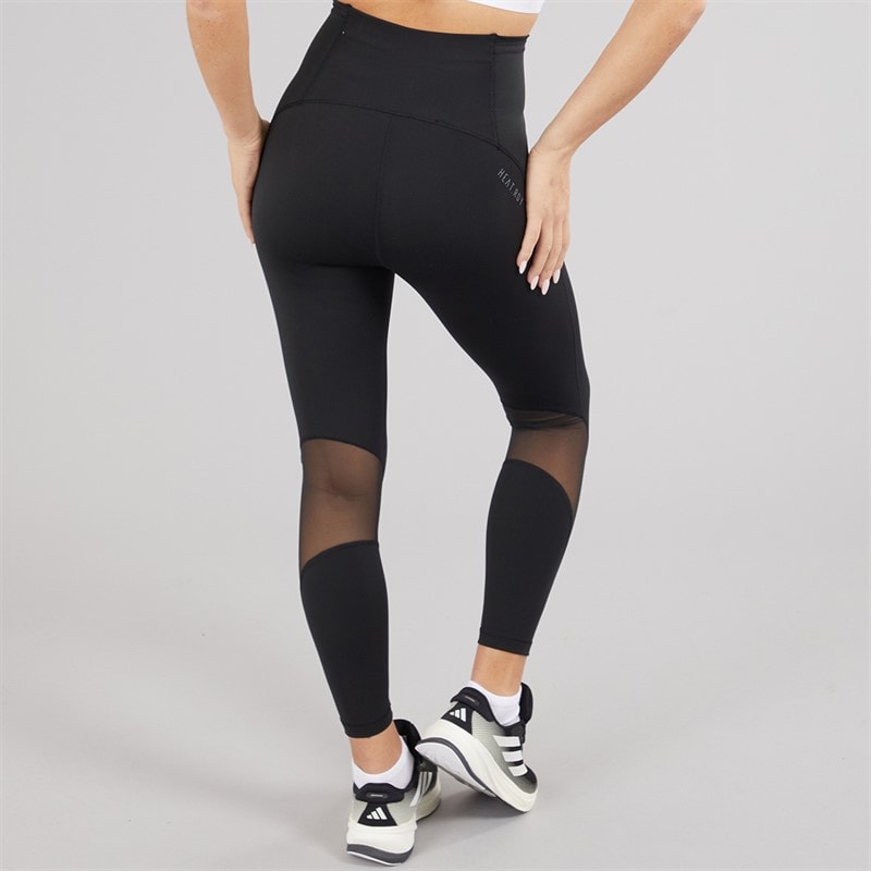 adidas Womens Tailored HITT Training 7/8 Leggings Black - Image 2