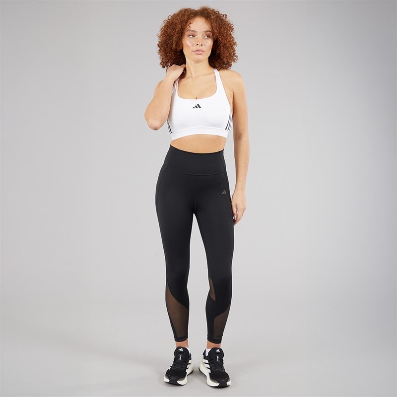 adidas Womens Tailored HITT Training 7/8 Leggings Black - Image 4