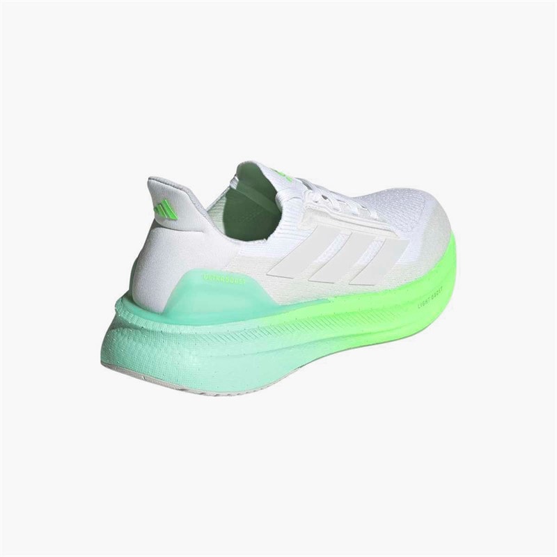 adidas Womens Ultraboost 5x Neutral Running Shoes Cloud White/Dash Grey/Lime Burst - Image 3