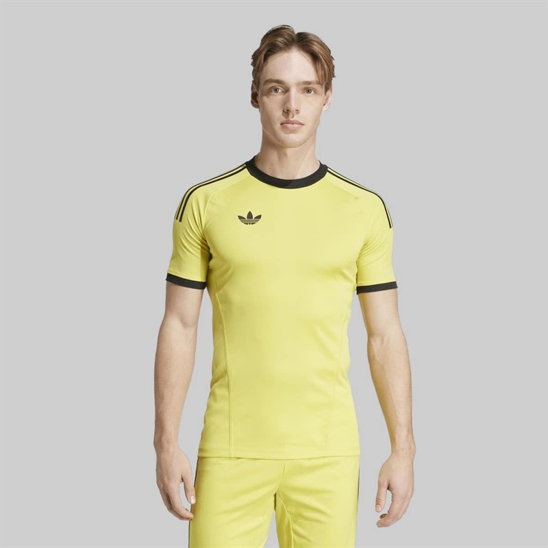 adidas Mens Trefoil 25/26 Pro Goalkeeper Jersey Pure Sulfur - Image 3