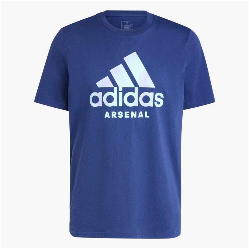 adidas Mens AFC Arsenal FC Seasonal Graphic T-Shirt Night Sky - Image 1