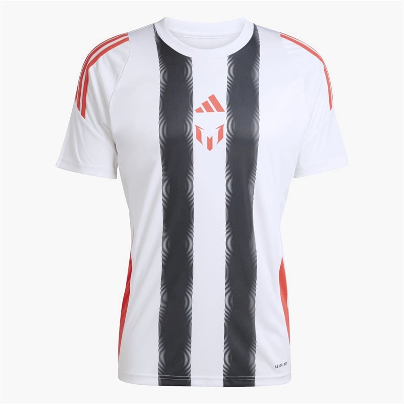 adidas Mens Messi Training Jersey White - Image 1