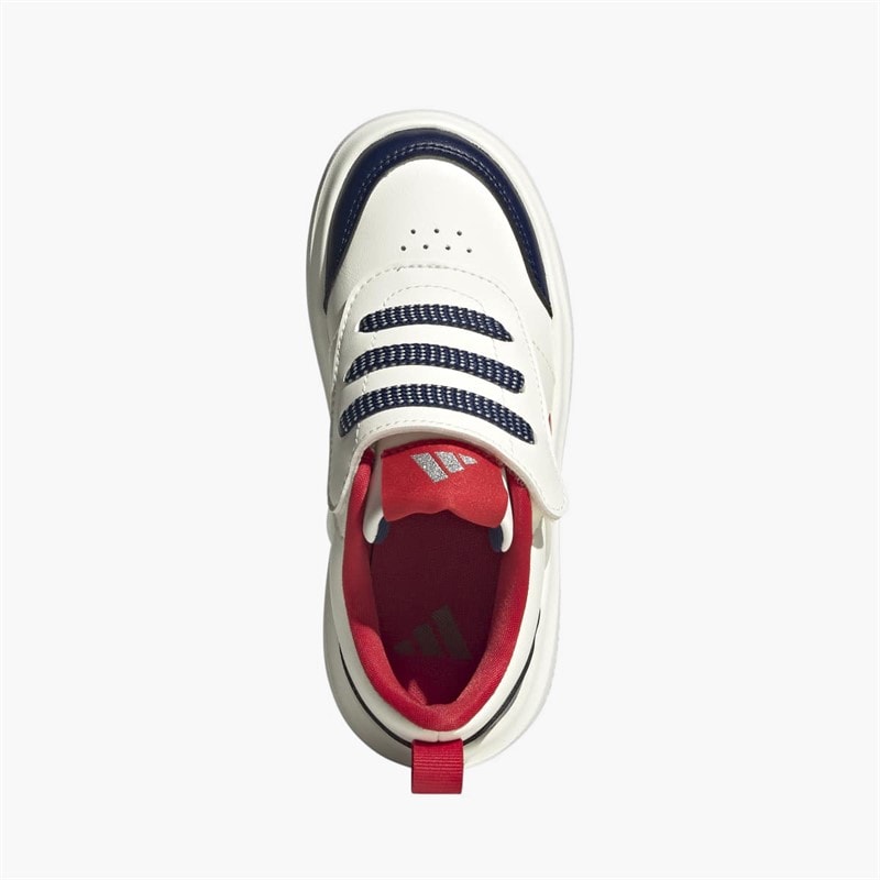 adidas Kids Park St Chinese New Year Velcro Trainers Off White/Dark Blue/Core White - Image 4