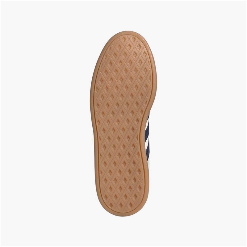 adidas Womens Breaknet Sleek Trainers Core White/Dark Blue/Royal Blue - Image 2