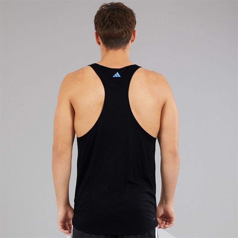 adidas Mens X Jeremy Scott Tank Top Black - Image 2