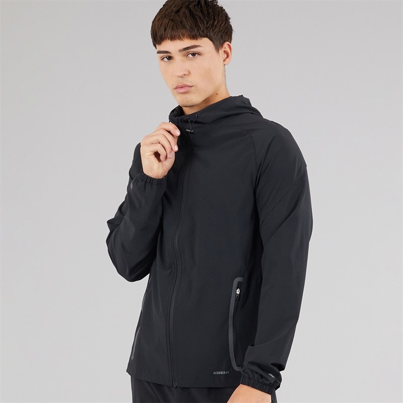 adidas Mens Tiro 25 Competition Tech Travel Jacket Black - Image 5