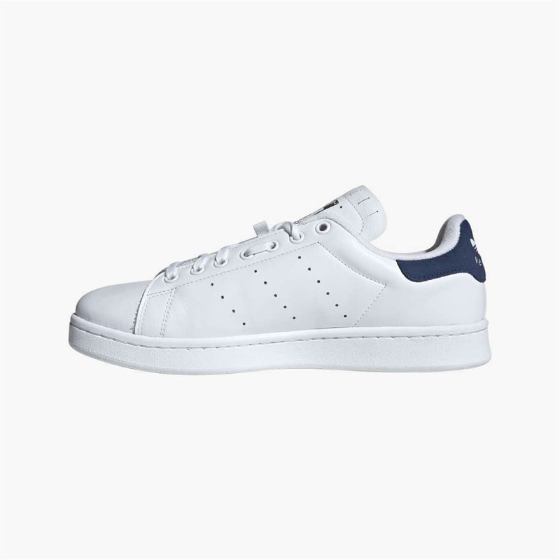 adidas Mens Velostan Smith Cycling Shoes White/White/Dark Blue - Image 5
