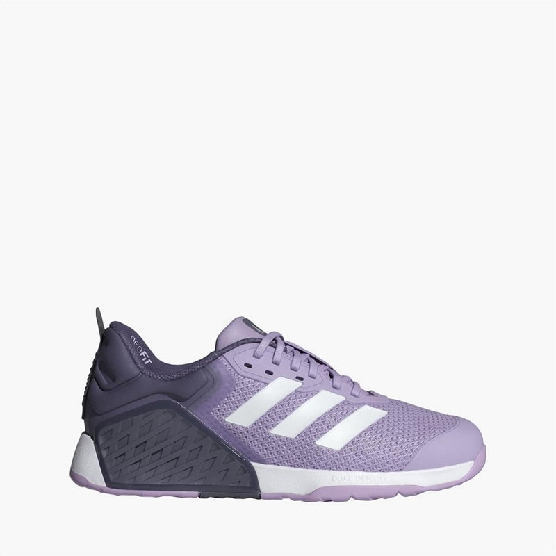 adidas Womens Dropset 3 HEAT.RDY Training Shoes Powder Plum/Cloud White/Preloved Violet - Image 1