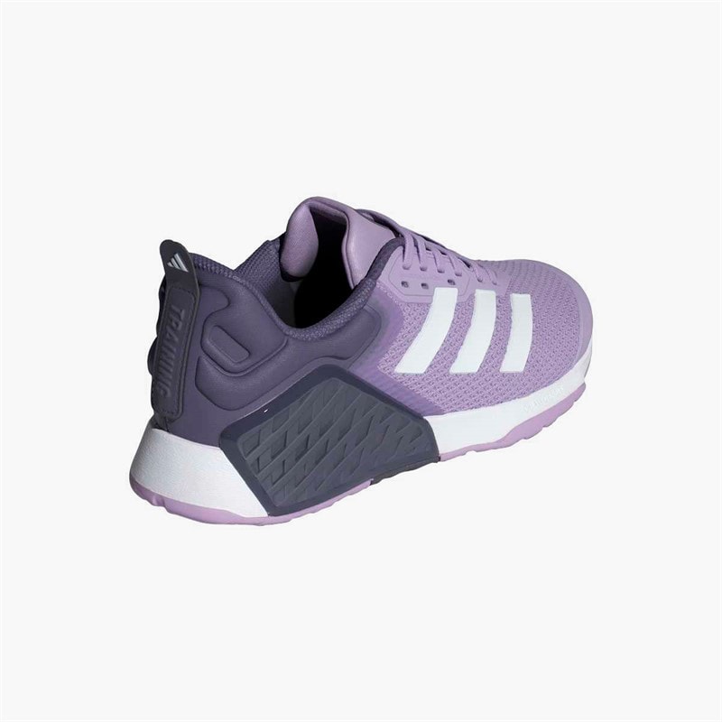 adidas Womens Dropset 3 HEAT.RDY Training Shoes Powder Plum/Cloud White/Preloved Violet - Image 3