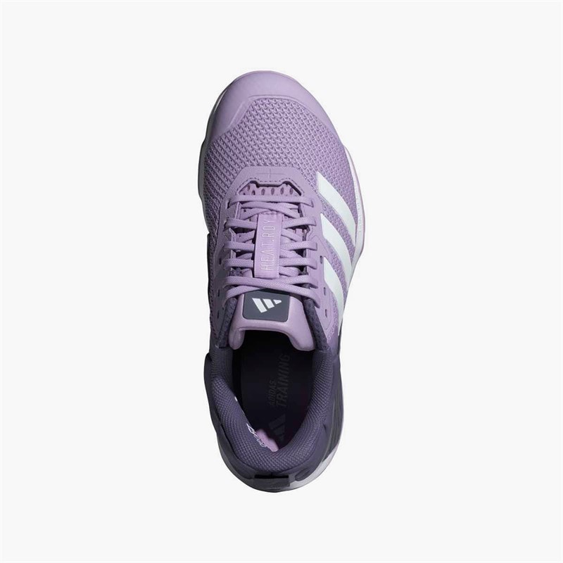 adidas Womens Dropset 3 HEAT.RDY Training Shoes Powder Plum/Cloud White/Preloved Violet - Image 4