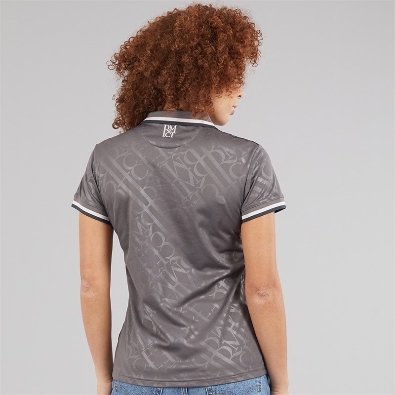 adidas Womens RMFC Real Madrid 24/25 Third Jersey Charcoal - Image 2