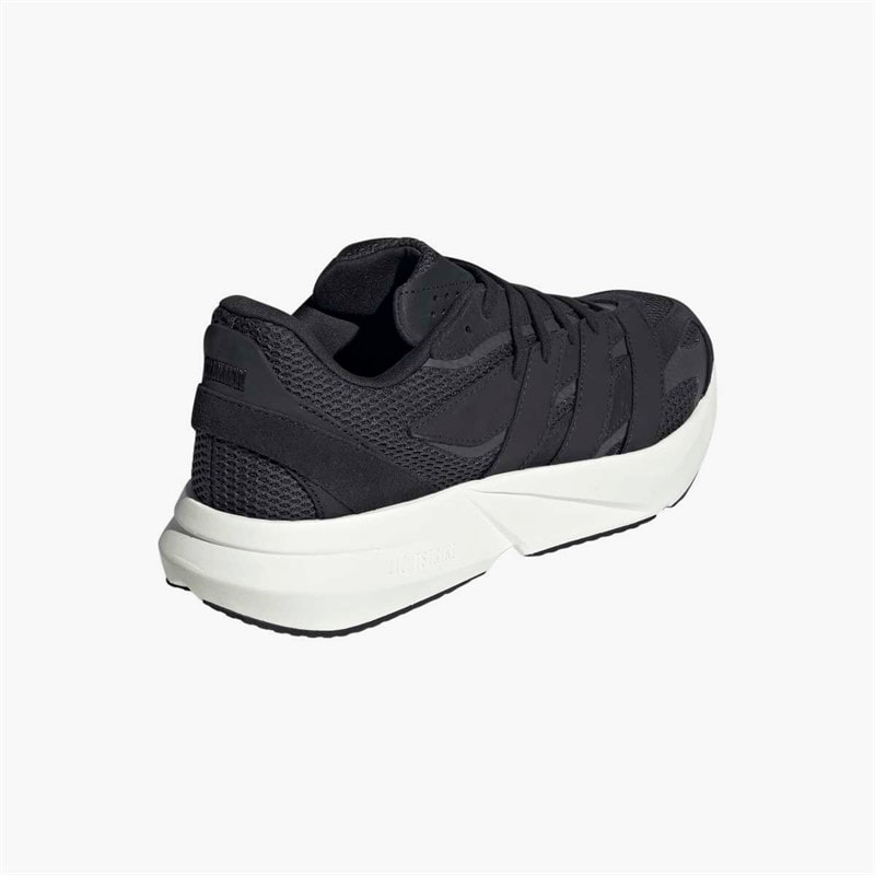 adidas Mens Lightblaze Trainers Core Black/Core Black/Off White - Image 3