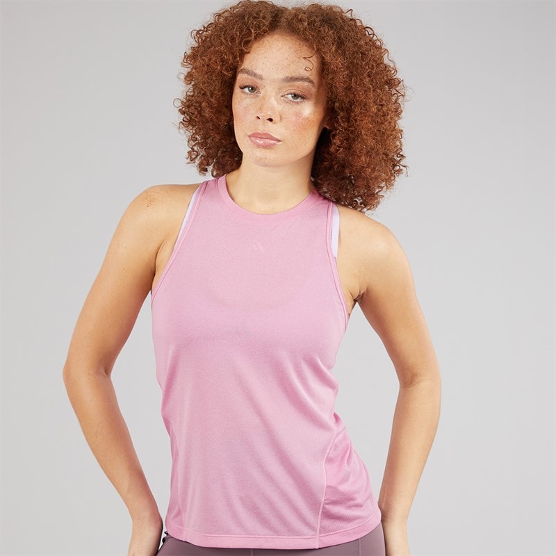 adidas Womens Designed For Training Tank Top True Pink/White - Image 1