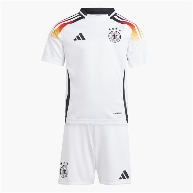 adidas Kids DFB Germany 2024 Home Mini Kit White - Image 1