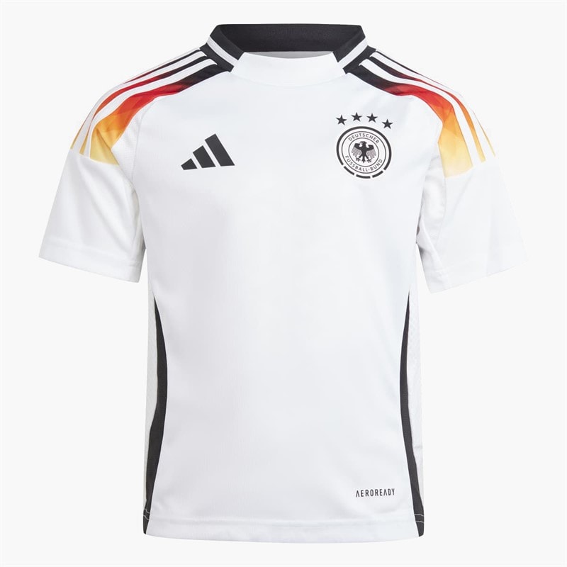 adidas Kids DFB Germany 2024 Home Mini Kit White - Image 2