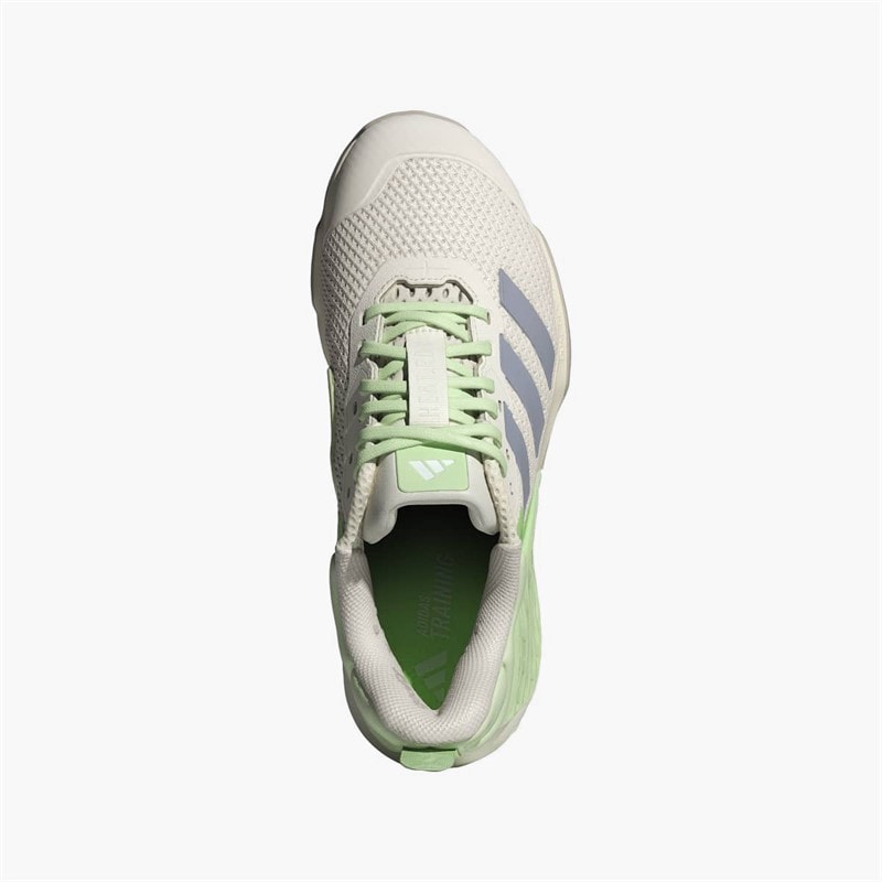 adidas Womens Dropset 3 HEAT.RDY Training Shoes Halo Silver/Semi Green Spark/Lime Burst - Image 4