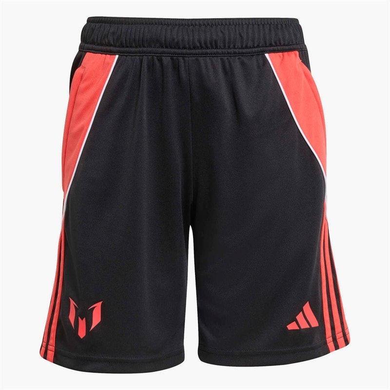 adidas Junior Messi Shorts Black - Image 1