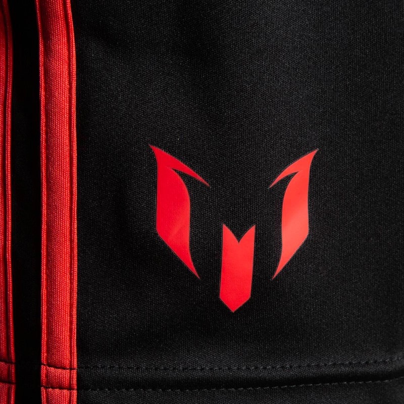 adidas Junior Messi Shorts Black - Image 3