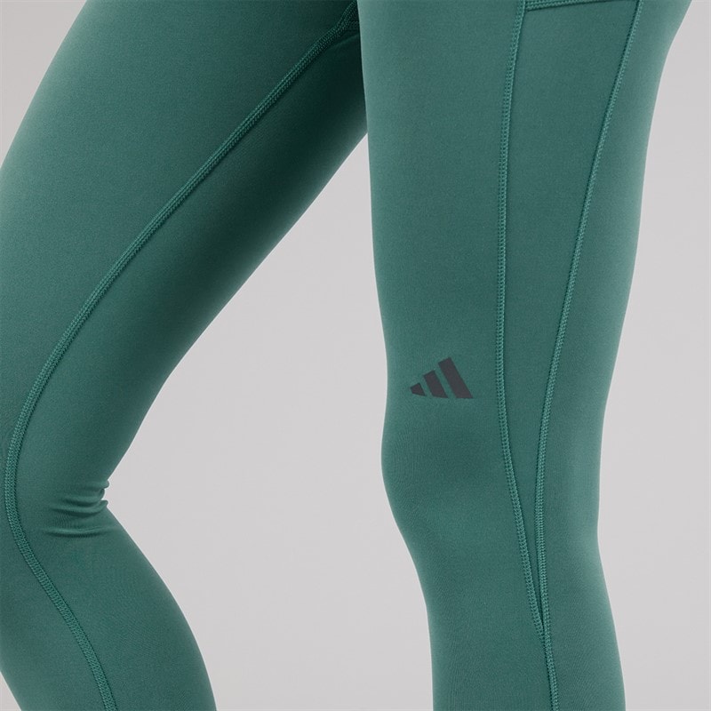 adidas Womens Own The Run 7/8 Running Leggings Preloved Teal - Image 5