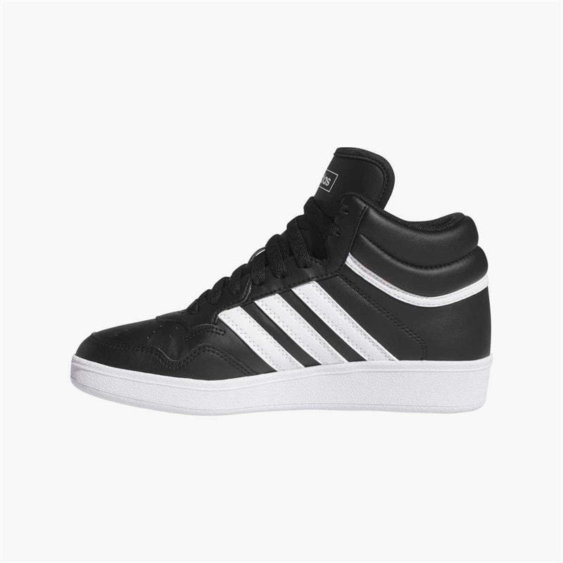 adidas Junior Hoops 4.0 Mid Trainers Core Black/Cloud White/Core Black - Image 5