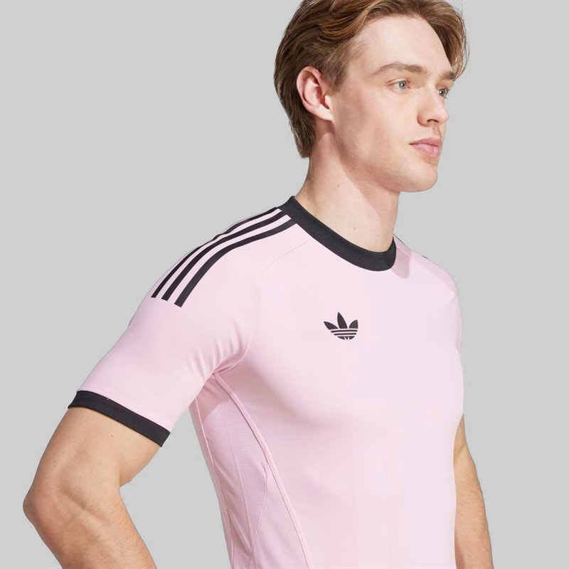 adidas Mens Trefoil 25/26 Pro Goalkeeper Jersey True Pink - Image 4