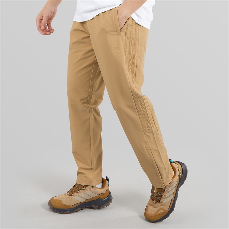 adidas Mens Woven Track Pants Warm Sandstone