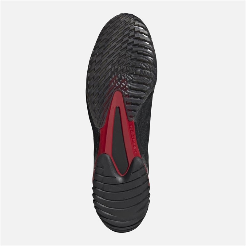adidas Mens Speedex Ultra Boxing Shoes Core Black/Cloud White/Pure Ruby - Image 2
