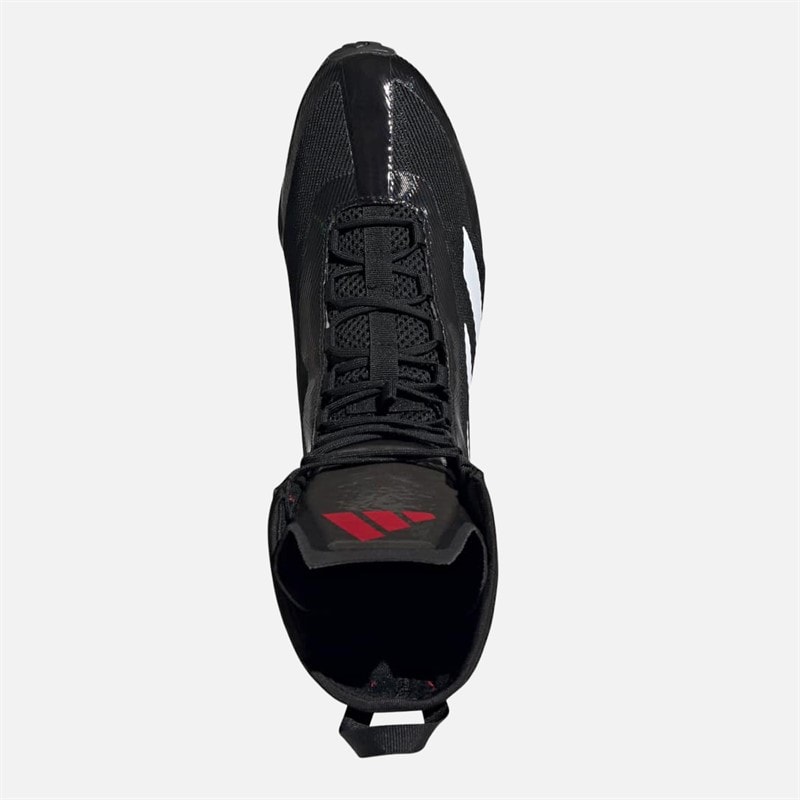 adidas Mens Speedex Ultra Boxing Shoes Core Black/Cloud White/Pure Ruby - Image 4