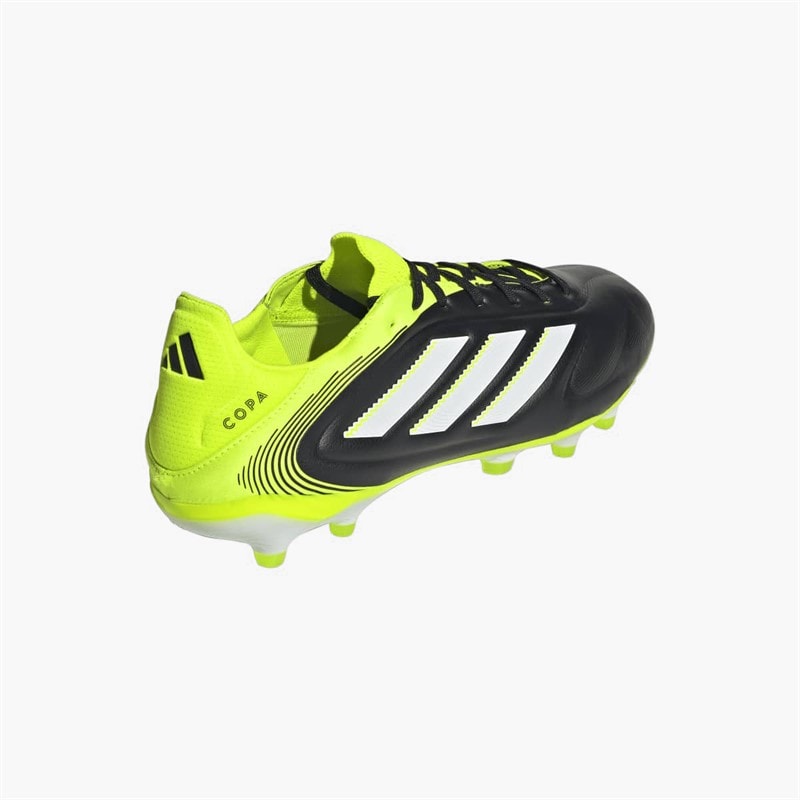 adidas Mens Copa Pure 3 Pro Radiant Blaze Pack FG Frim Ground Football Boots Core Black/White/Lucid Lemon - Image 3