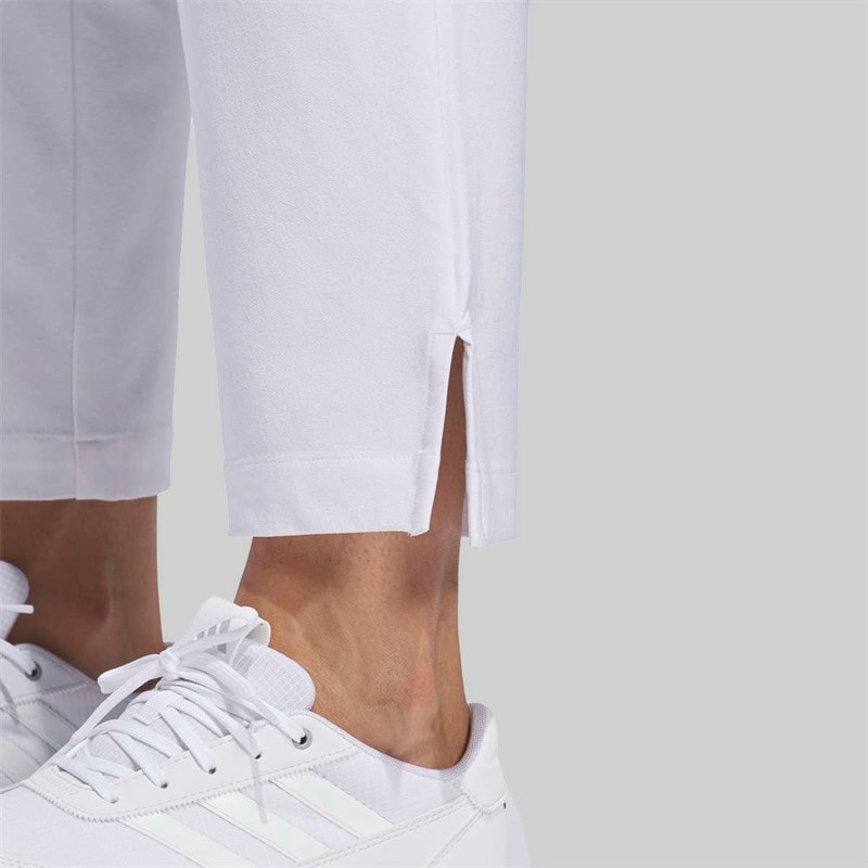 adidas Womens Ultimate 365 Solid Ankle Golf Trousers White - Image 4